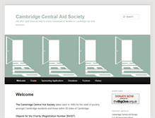 Tablet Screenshot of cambridgecentralaid.org